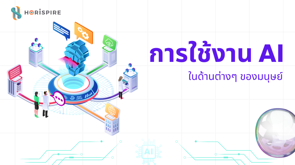 การใช้งาน Ai ในด้านต่างๆ ของมนุษย์